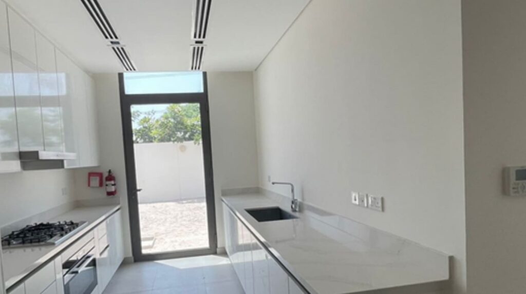 MBR Villa before renovation — raw interior space Dubai