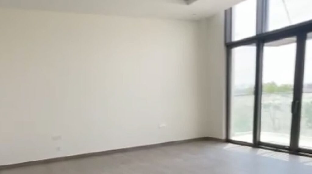 MBR Villa before — outdoor pool area before interior design Dubai