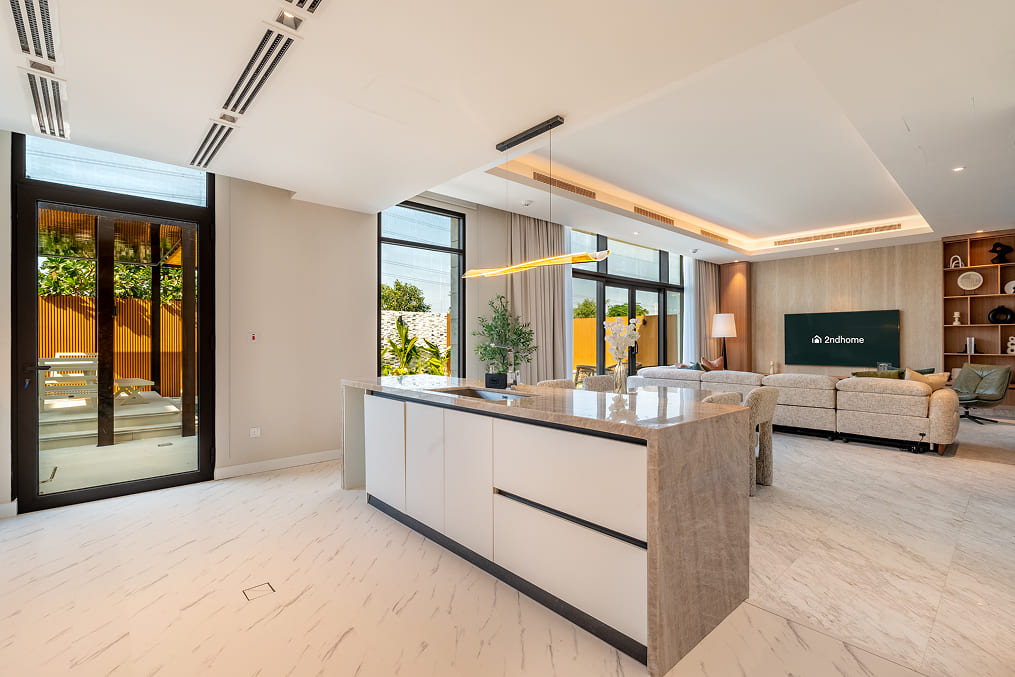 MBR Villa Dubai — contemporary luxury living room interior design by Soul Interiors